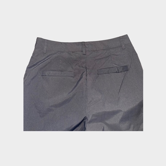 Pretty Little Thing Charcoal Peach Skin Straight Leg Trousers - Picture 6 of 10